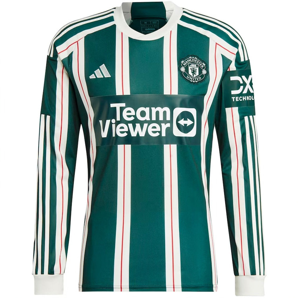 Manchester United 2023/24 Long Sleeve Away Jersey Shirt