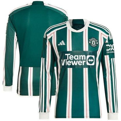 Manchester United 2023/24 Long Sleeve Away Jersey Shirt