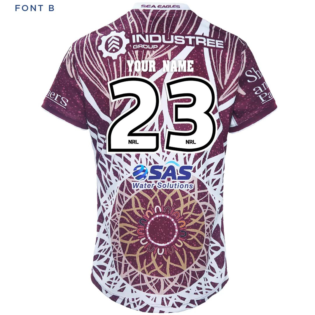 Manly Warringah Sea Eagles 2023 Indigenous Jersey
