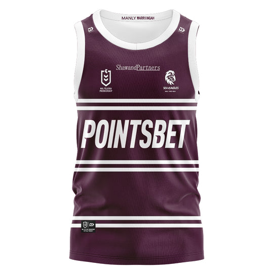 Manly Warringah Sea Eagles 2024 Home Singlet