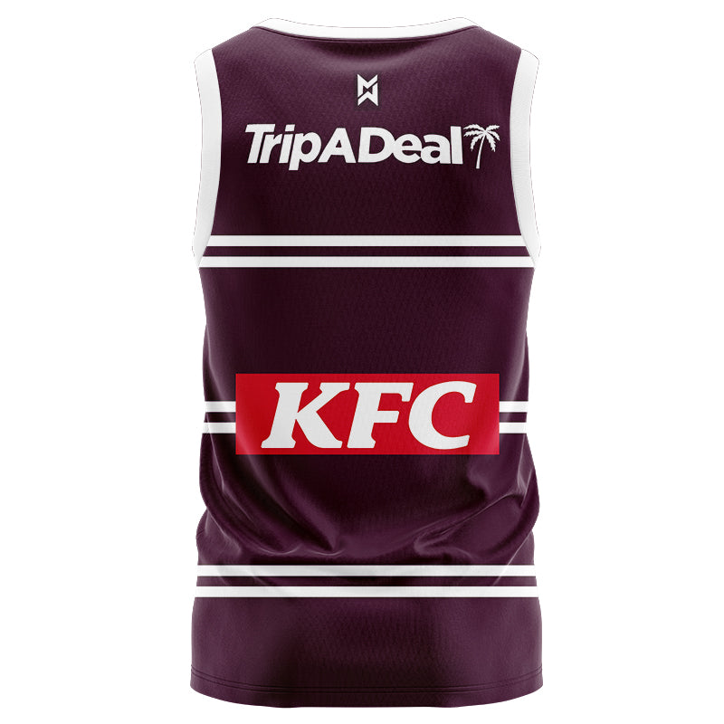 Manly Warringah Sea Eagles 2024 Home Singlet