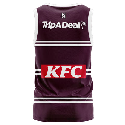 Manly Warringah Sea Eagles 2024 Home Singlet