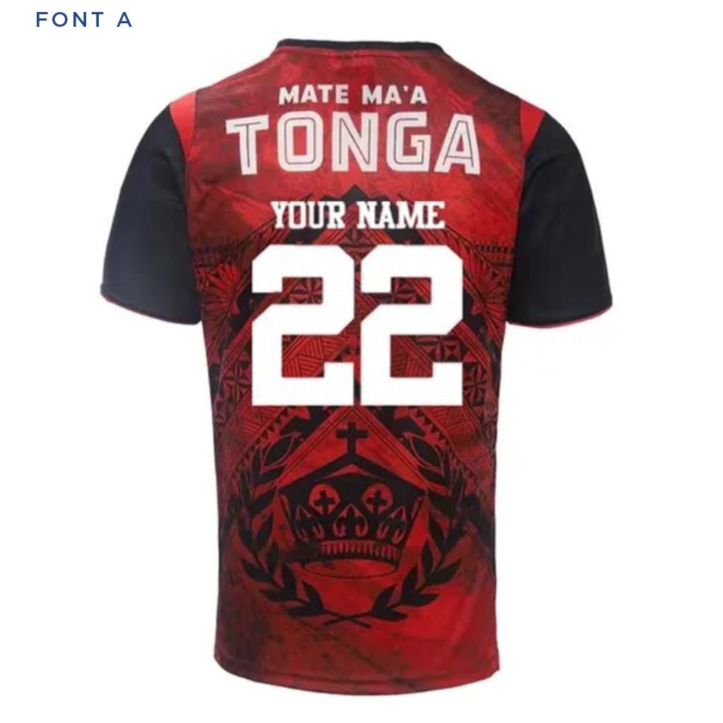 Mate Ma'a Tonga 2022 Rugby League Training Jersey
