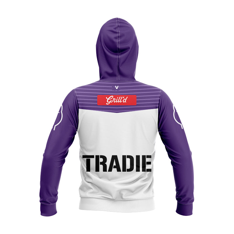 2024 Melbourne Storm Away Hoodie With Zipper