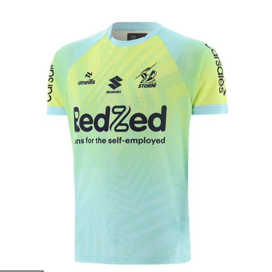 Melbourne Storm 2024 Green Training Jersey
