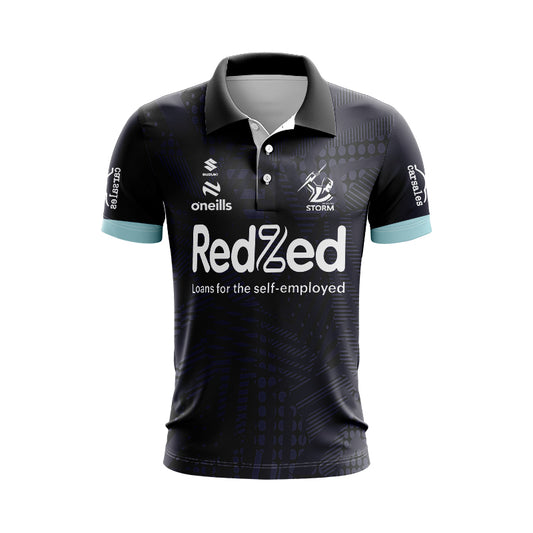 Melbourne Storm 2024 Navy Training Polo Shirt