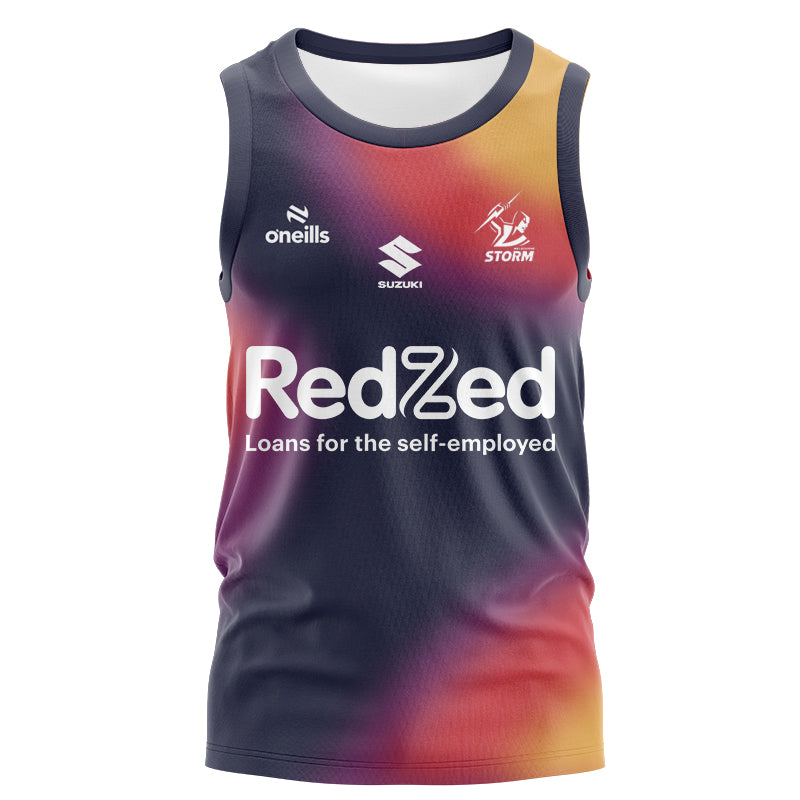 Melbourne Storm 2024 Captains Run Singlet