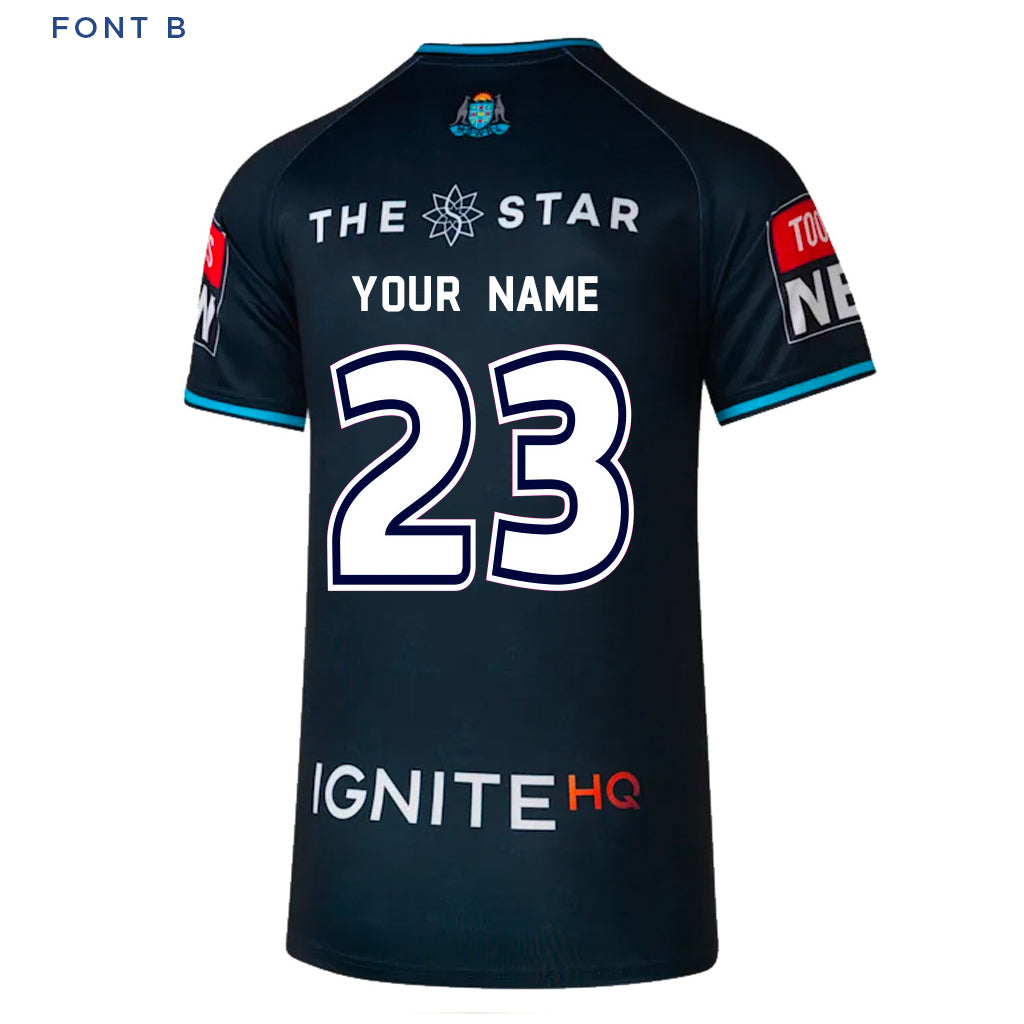 NSW Blues State Of Origin 2023 Away Shirt