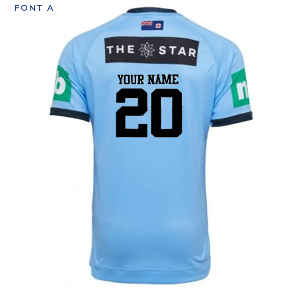 NSW Blues State Of Origin 2020 Home Jersey