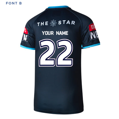 NSW Blues State Of Origin 2022 Captains Run Jersey