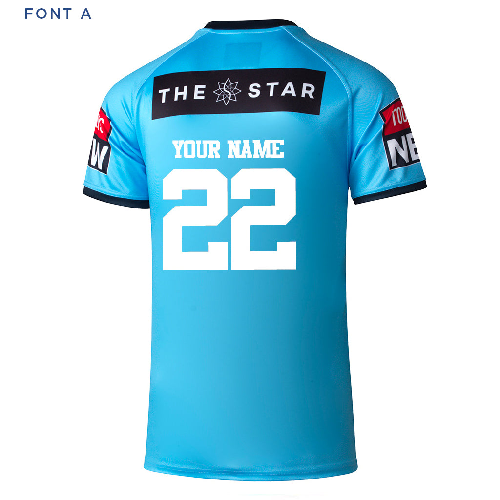 NSW Blues State Of Origin 2022 Home Jersey