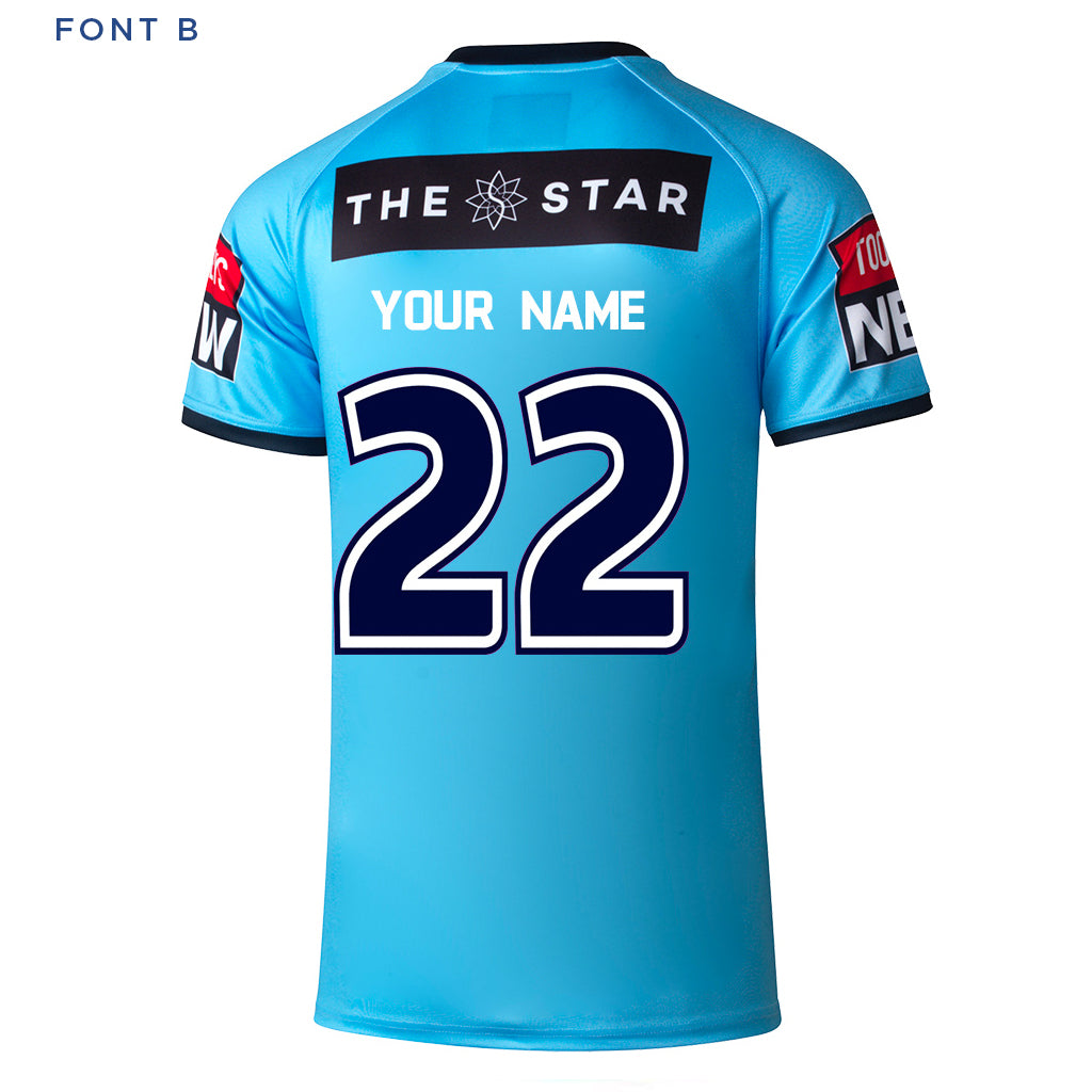 NSW Blues State Of Origin 2022 Home Jersey
