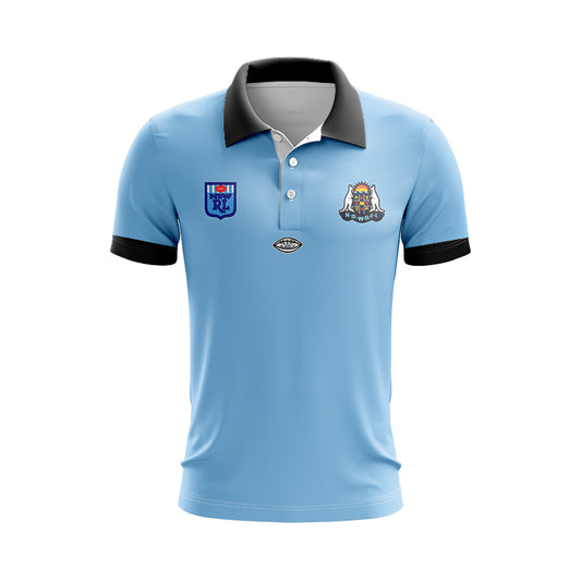 NSW Blues State Of Origin 1985 Retro Polo Shirt