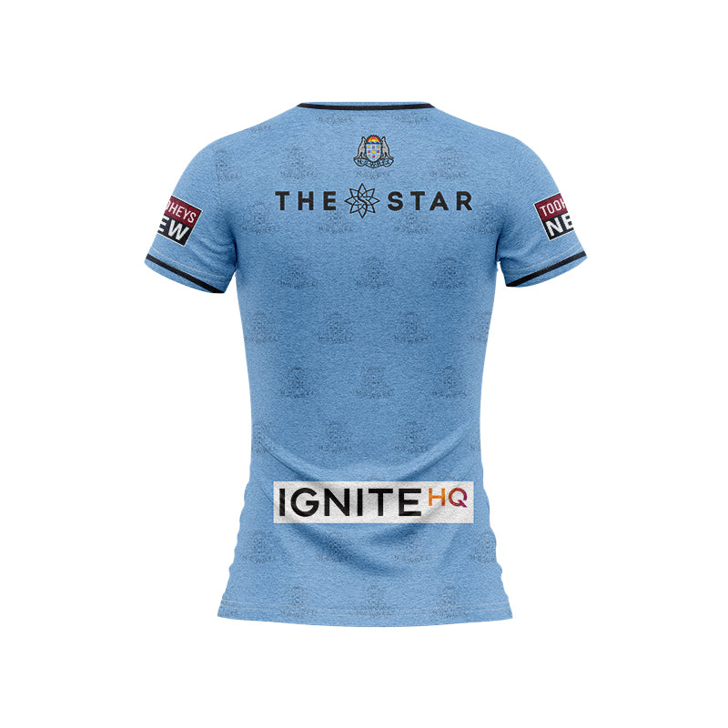 NSW Blues State Of Origin 2023 Women's Home Jersey