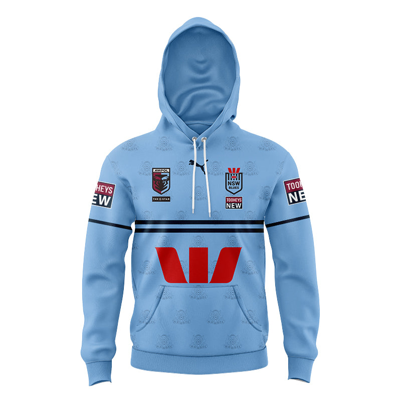 NSW Blues State Of Origin 2023 Kids Home Hoodie