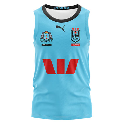 NSW Blues State Of Origin 2024 Home Singlet