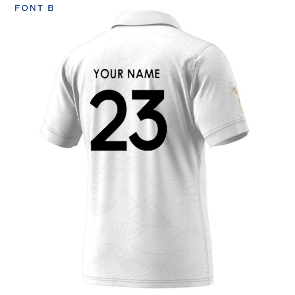 New Zealand All Blacks 2023 Rugby World Cup Away Polo Shirt