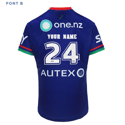 New Zealand Warriors 2024 Home Polo Shirt