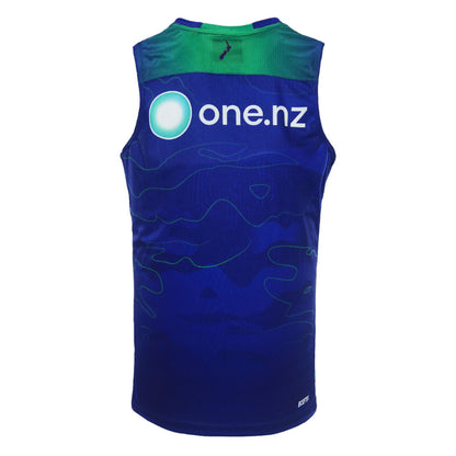 New Zealand Warriors 2024 Blue Training Singlet