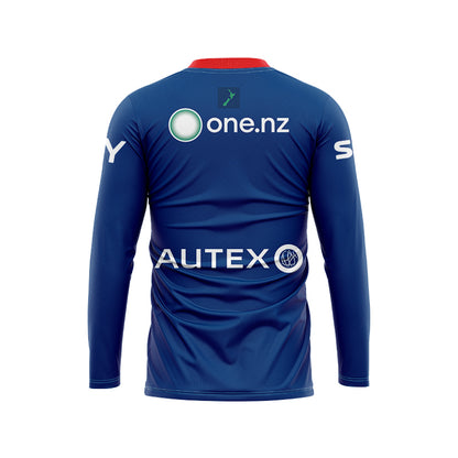 New Zealand Warriors 2024 Long Sleeve Home Shirt