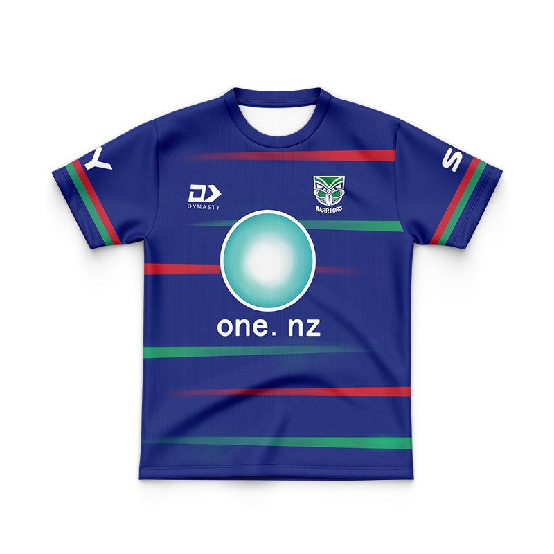 New Zealand Warriors 2024 Kids Training Jersey