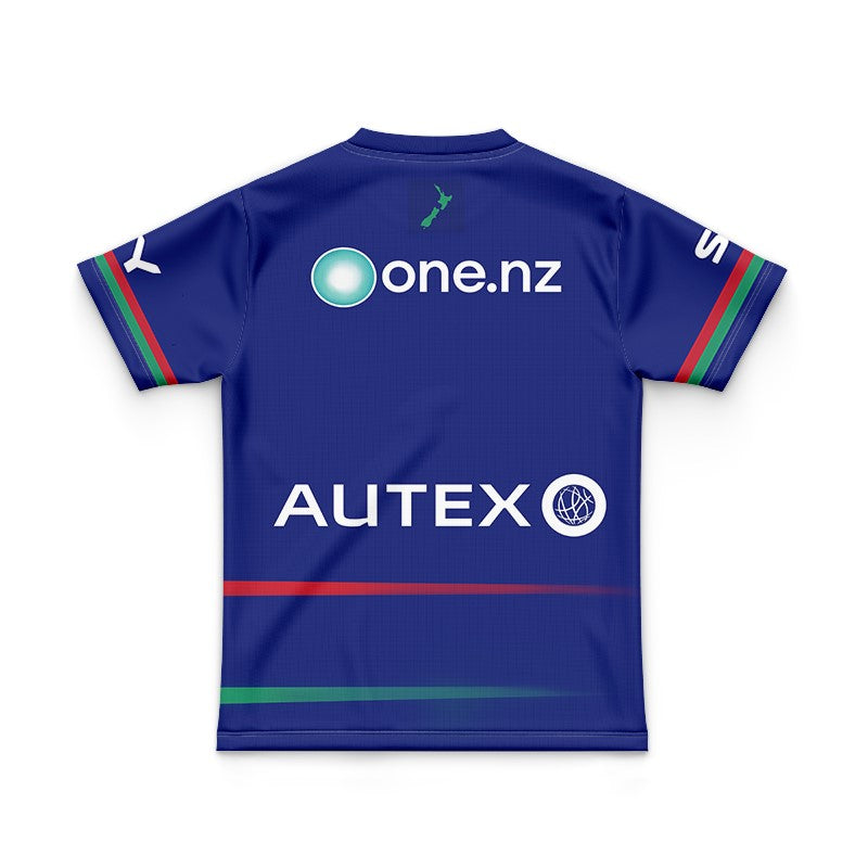 New Zealand Warriors 2024 Kids Training Jersey