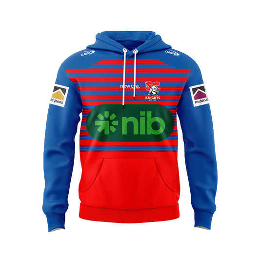 Newcastle Knights 2024 Red Training Hoodie
