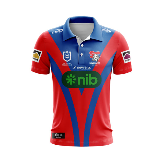 Newcastle Knights 2024 Home Polo Shirt