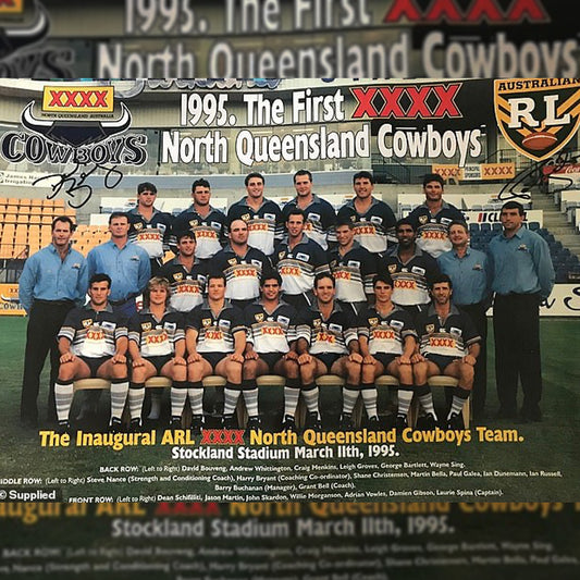 North Queensland Cowboys 1995 Retro Home Jersey