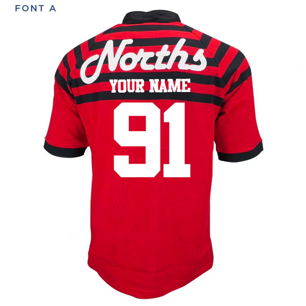 North Sydney Bears 1991 Retro Jersey