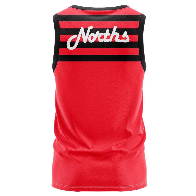 North Sydney Bears 1991 Retro Training Singlet