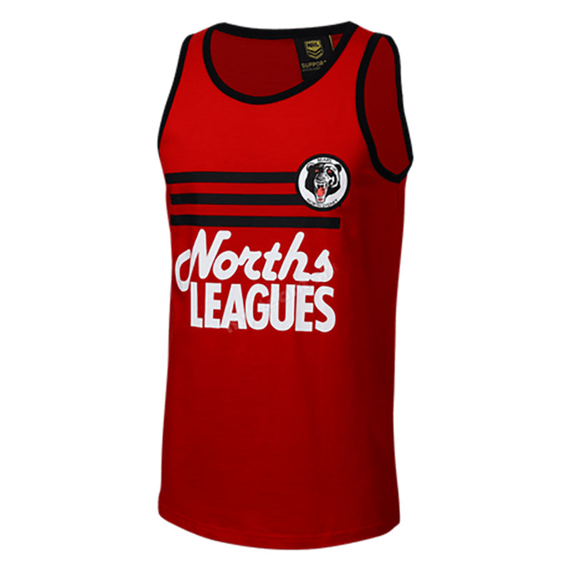 North Sydney Bears 1990's Retro Singlet