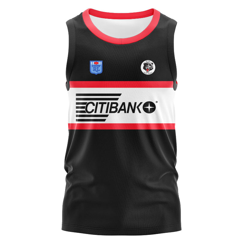 North Sydney Bears 1992 Retro Singlet