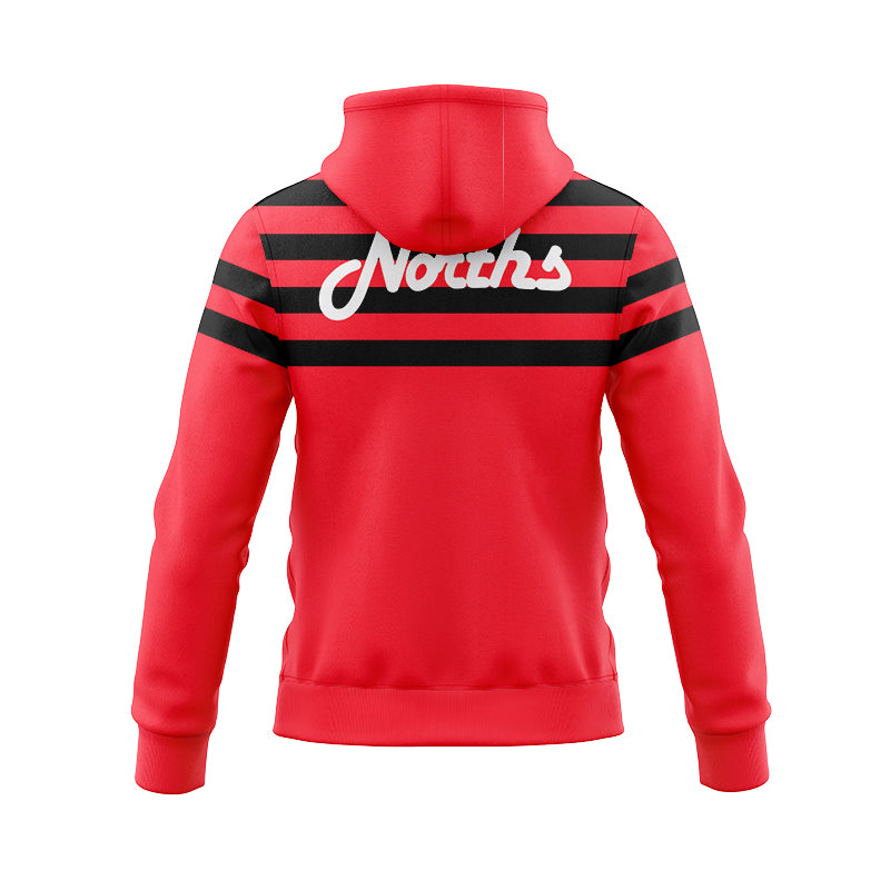 North Sydney Bears 1991 Retro Hoodie With Zipper