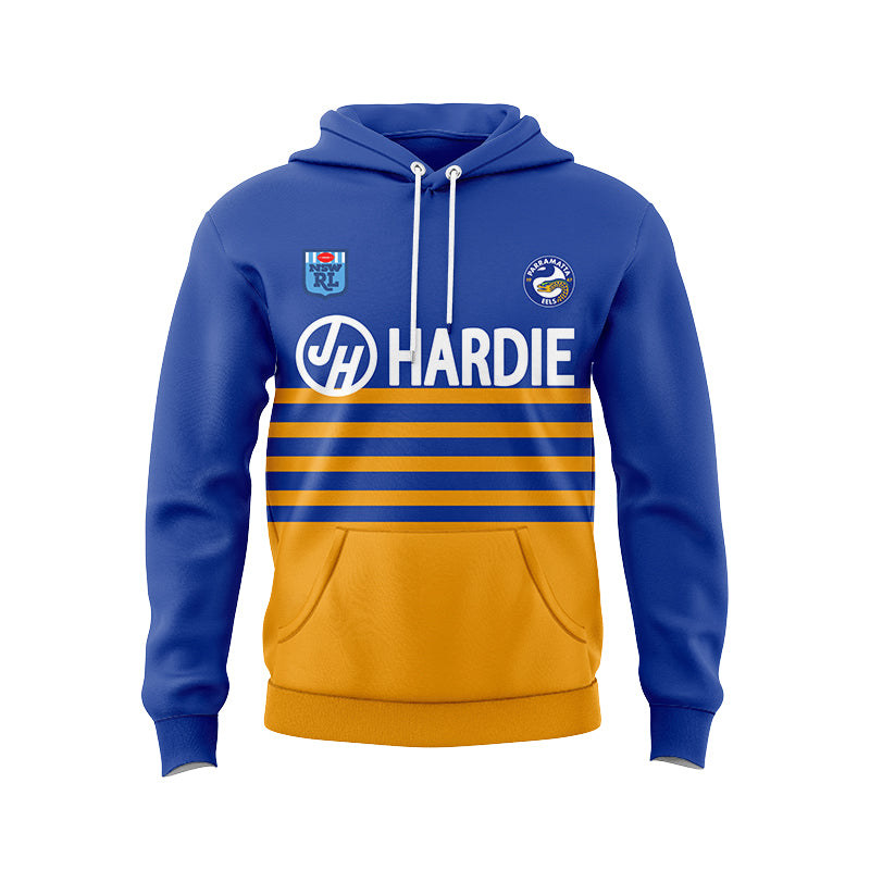 Parramatta Eels 1980's Kids Retro Home Hoodie