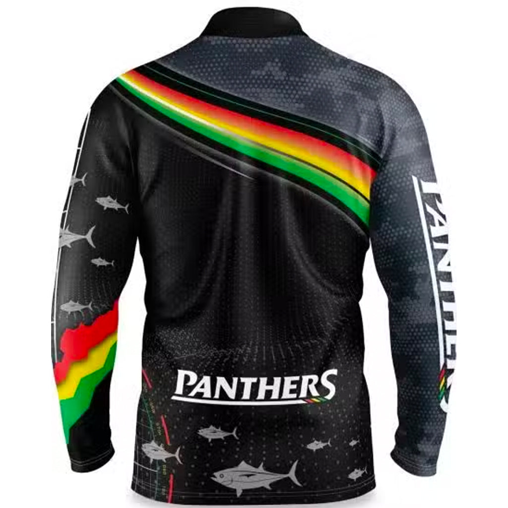 Penrith Panthers Long Sleeve Fishing Shirt