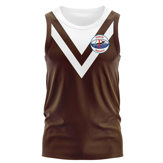 Penrith Panthers 1967 Foundation Retro Singlet