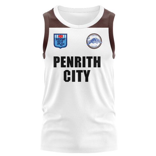Penrith Panthers 1988 Retro Home Singlet