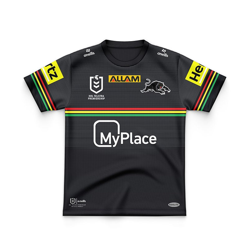 Kids Penrith Panthers 2024 Home Jersey and Shorts