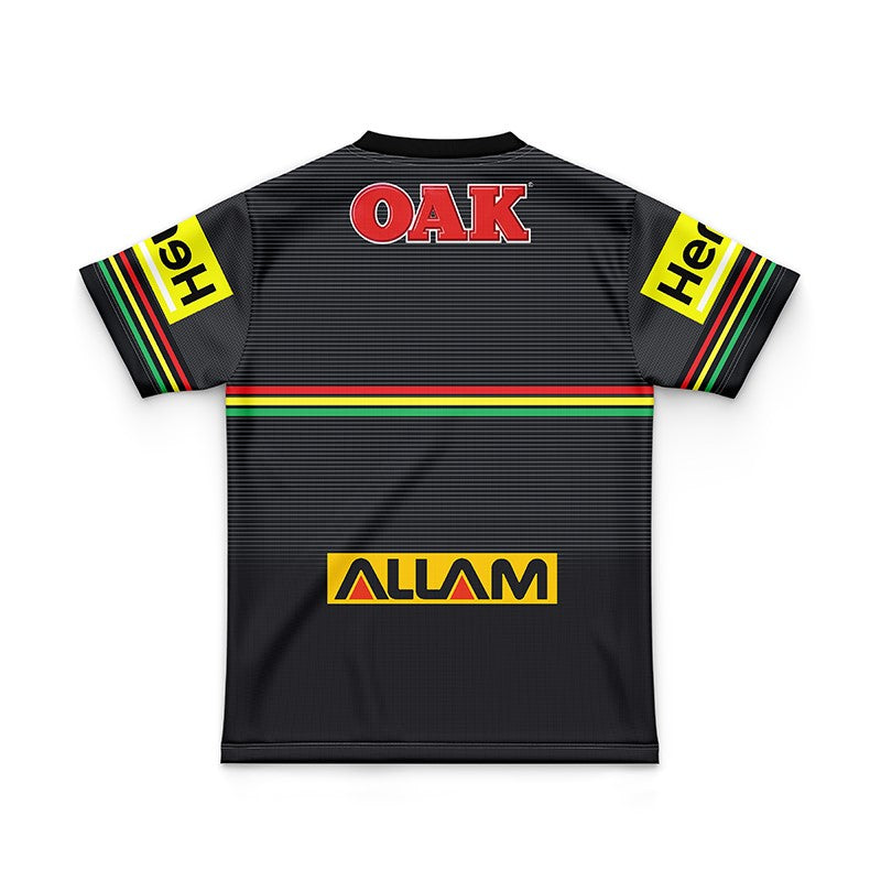 Kids Penrith Panthers 2024 Home Jersey and Shorts