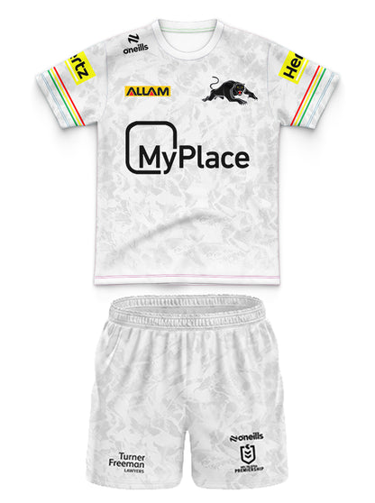 Penrith Panthers 2024 Kids Light Training Jersey and Shorts
