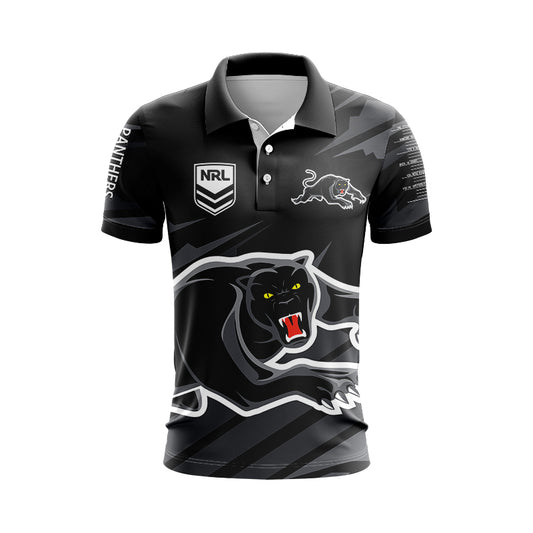 Penrith Panthers 2024 Ignition Fishing Polo Shirt