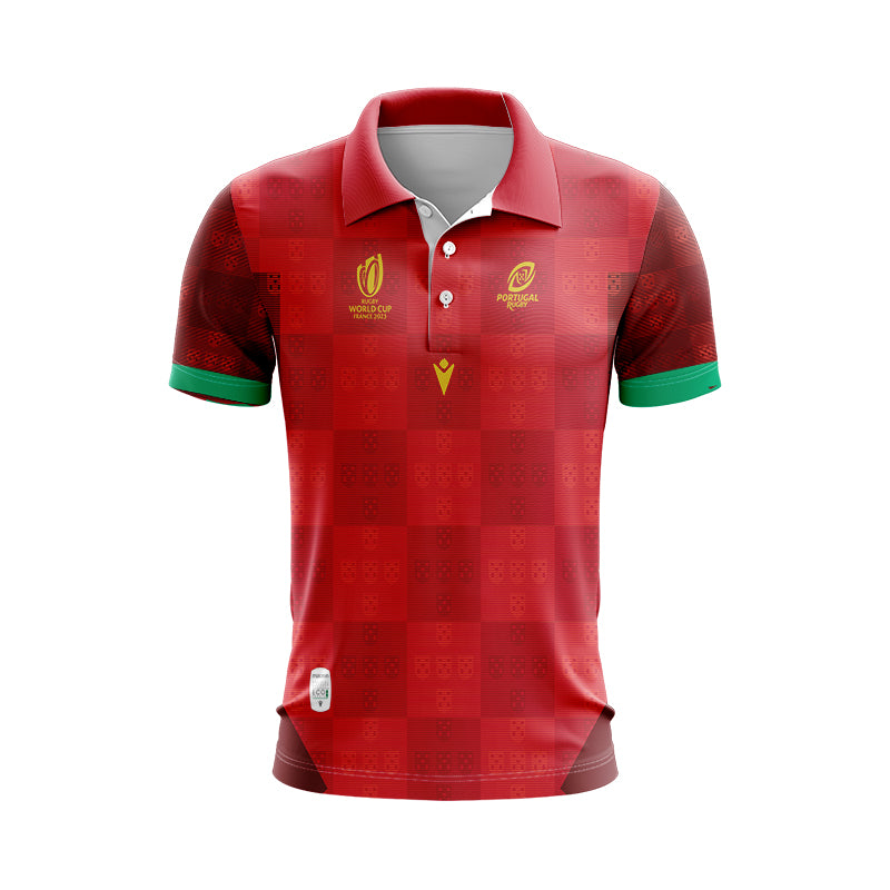 Portugal 2023 Rugby World Cup Home Polo Shirt