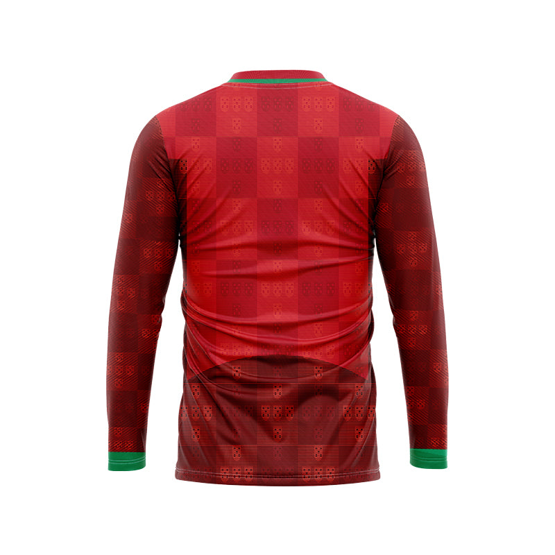 Portugal 2023 Rugby World Cup Long Sleeve Home Shirt