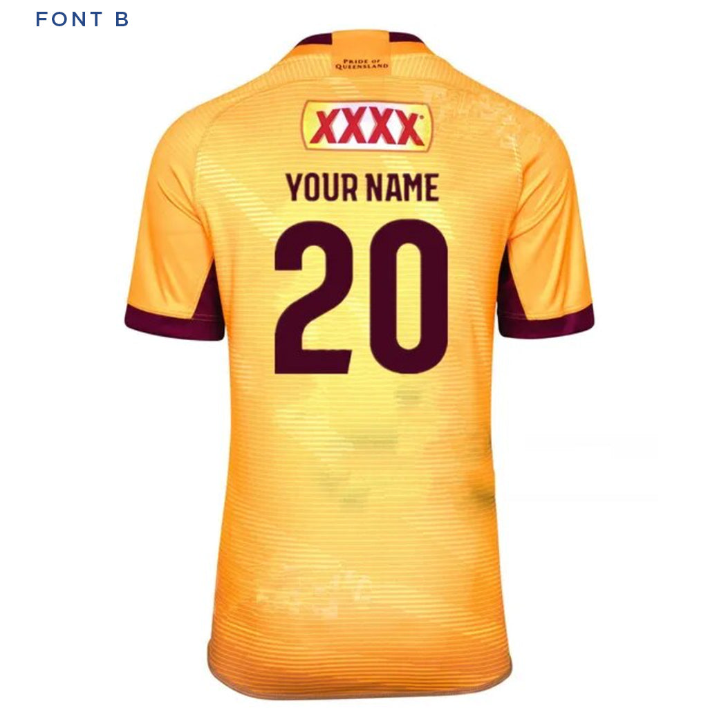 Queensland Maroons State Of Origin 2020 Training Jersey