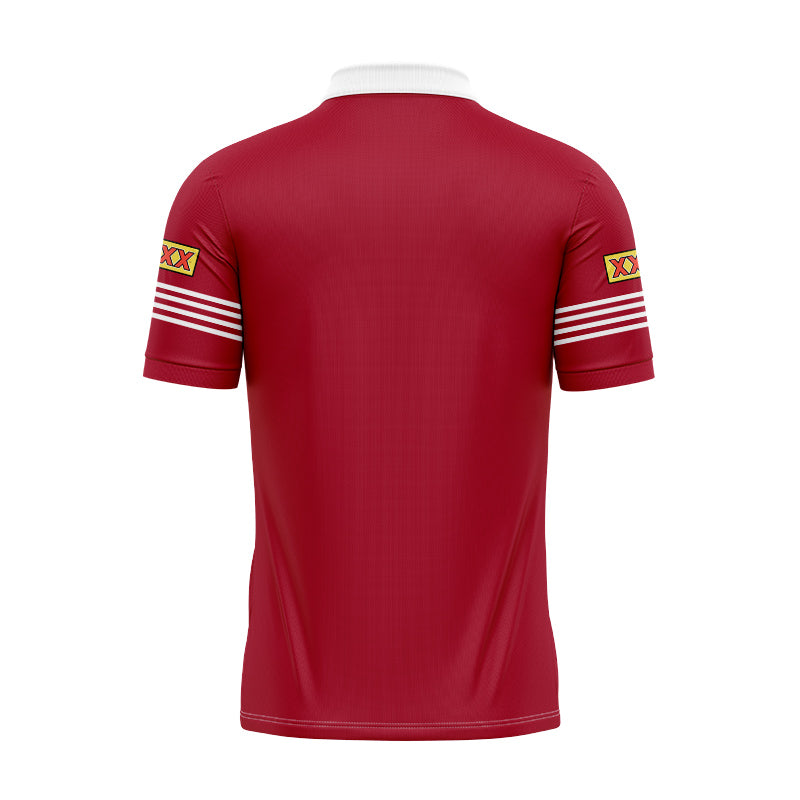 Queensland Maroons State Of Origin 1991 Retro Polo Shirt