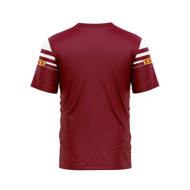 Queensland Maroons State Of Origin 1995 Retro Jersey
