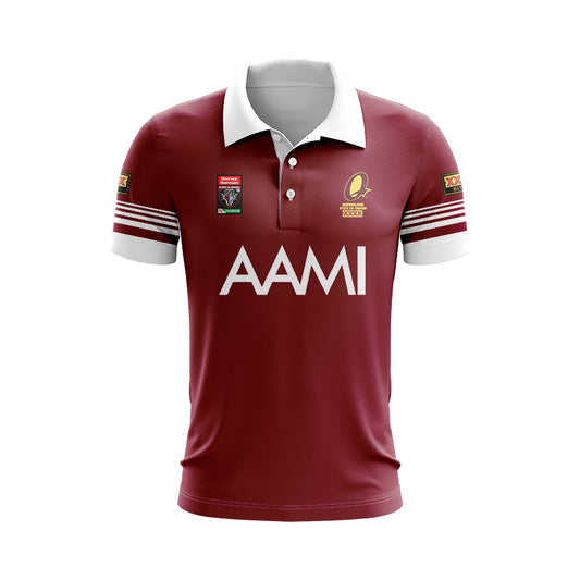 Queensland Maroons State Of Origin 2006 Retro Polo Shirt