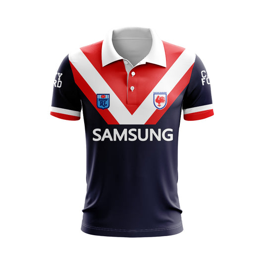 Sydney Roosters 1993 Retro Polo Shirt