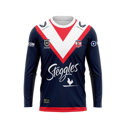Sydney Roosters 2024 Long Sleeve Home Shirt